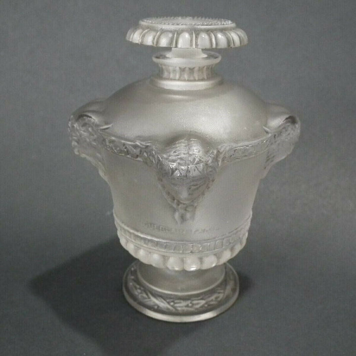 Rene Lalique Glass Fauns Perfume Bottle