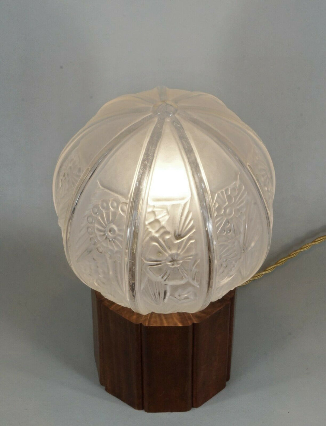 エティエ・ヴァンソン　希少なフランス製アールデコランプ　1925年　1930年