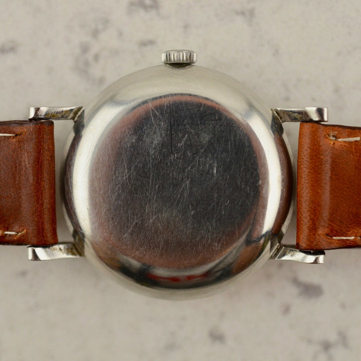 1955年　ヴィンテージ IWCシャフハウゼン　オートマチック　カラトラバ　腕時計 cal.85 スチール製