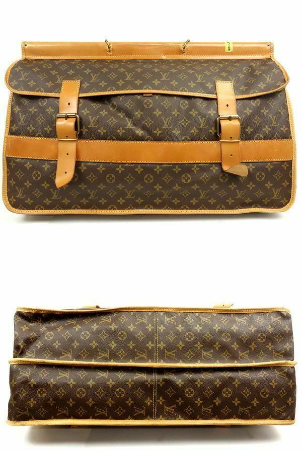 AUTH LOUIS VUITTON MONOGRAM Vintage SAC CHASSE HUNTING SHOULDER BAG LV