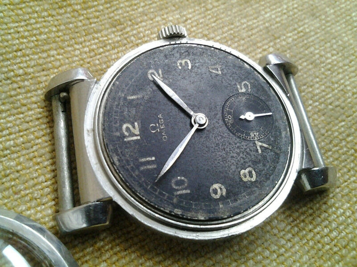 Omega 26.5 Sob t2 scarab crab art deco vintage 1937