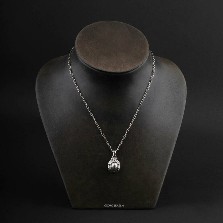 Georg Jensen Sterling Anhänger von Den Jahr 1997/2017 Mit Silverstone. Selten!