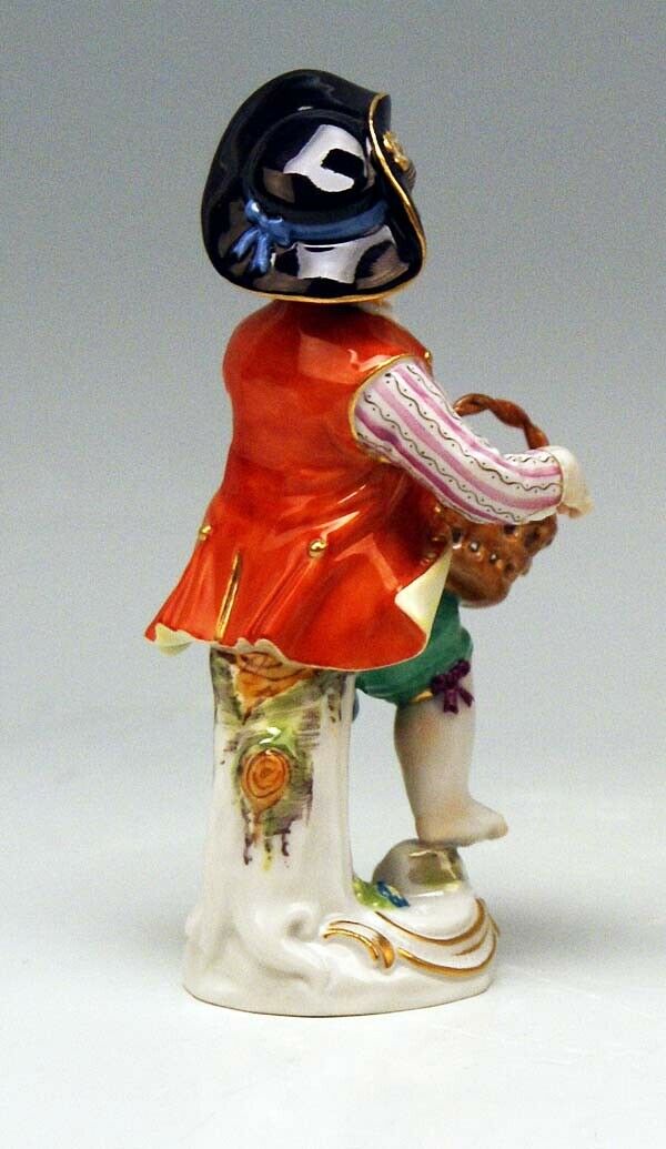 MEISSEN マイセン GÄRTNER KIND FIGUR KNABE GARDENER CHILDREN KAENDLER MNR. 60316