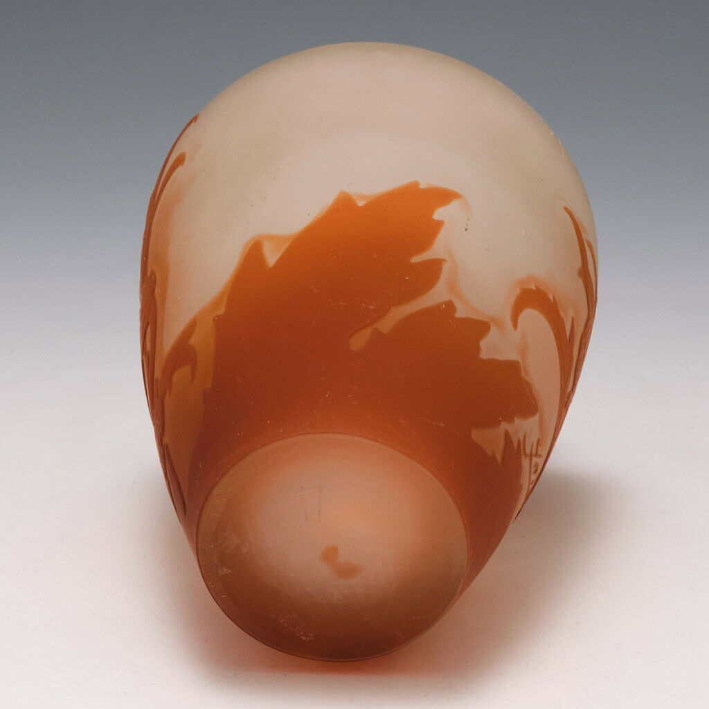 A Galle Cameo Glass Vase 1906-14