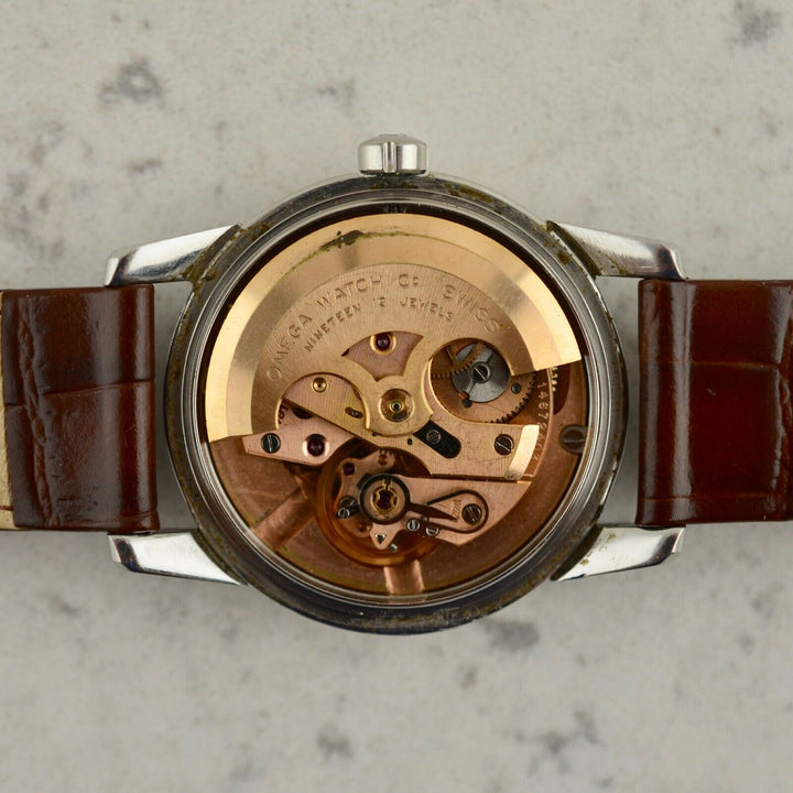 C.1954　ヴィンテージオメガ　自動式　シーマスター　オートマティック　腕時計　CAL.Ω491　型番2848-1　スチール製
