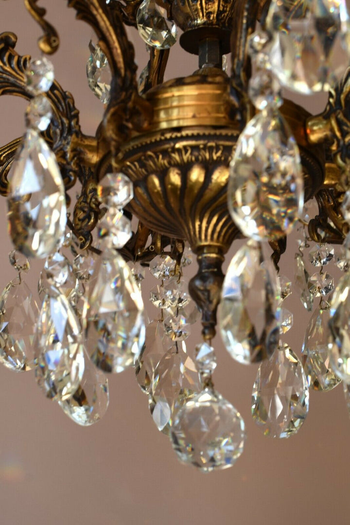 Antique Vintage, Maria Theresa Chandelier, Crystal Lighting Ceiling Lamp Pendant