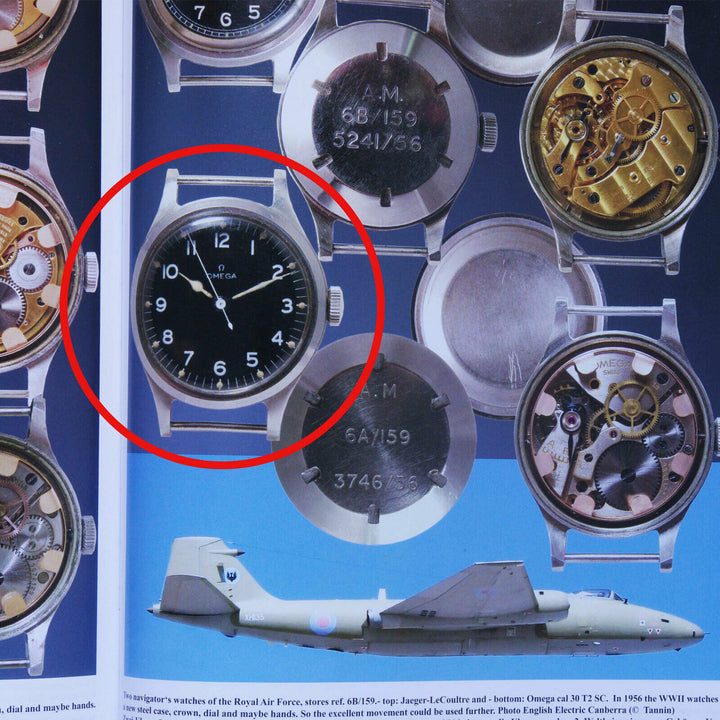 ヴィンテージ　オメガ　イギリス軍　ミリタリーウォッチRAF6B/159 4894 1956年製
