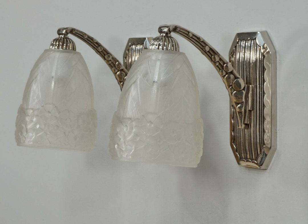 エティエ・ヴァンソン　19330年アールデコ　ウォールランプ