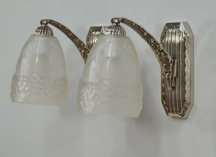 エティエ・ヴァンソン　19330年アールデコ　ウォールランプ