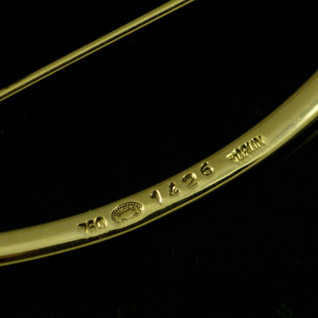 Georg Jensen. 18k Gold Brooch #1426 - Vivianna Torun
