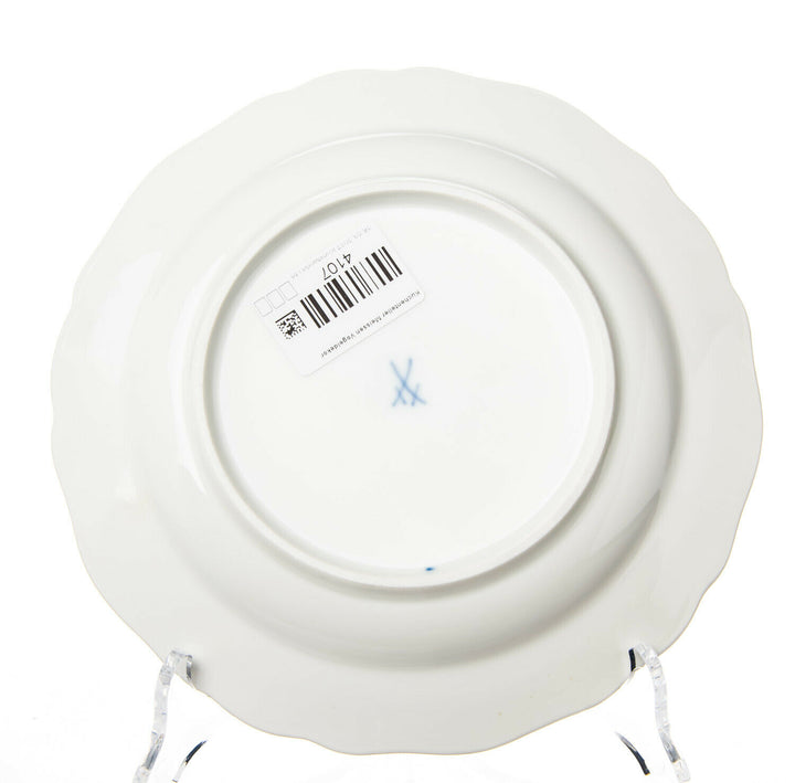 Kuchenteller Meissen Vogel-&Insektenmalerei Meissen Neuer Ausschnitt 1.Wahl 18cm