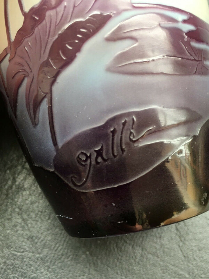 Vase Gallé Art Nouveau 1900