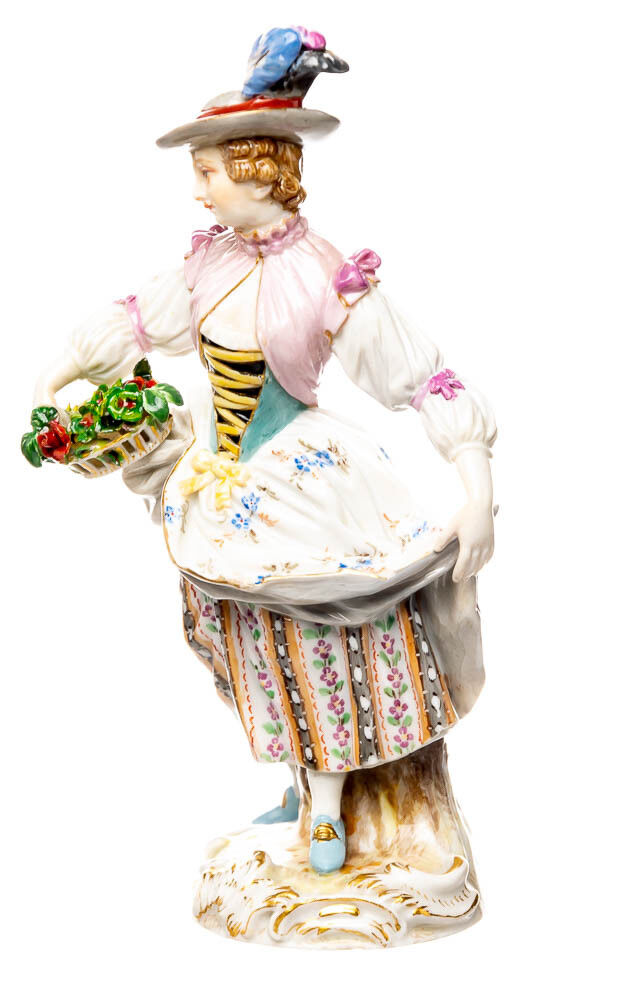 愛のマイセン人形　ヨハン・ヨアキム・ケンドラー作　2級品　1850-1924年　希少品