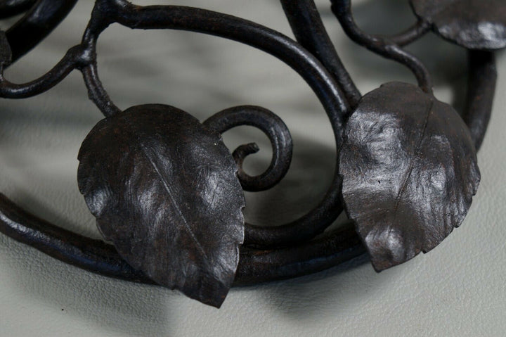 DEGUÉ roc : FRENCH 1930 ART DECO LAMP . wrought iron ..............