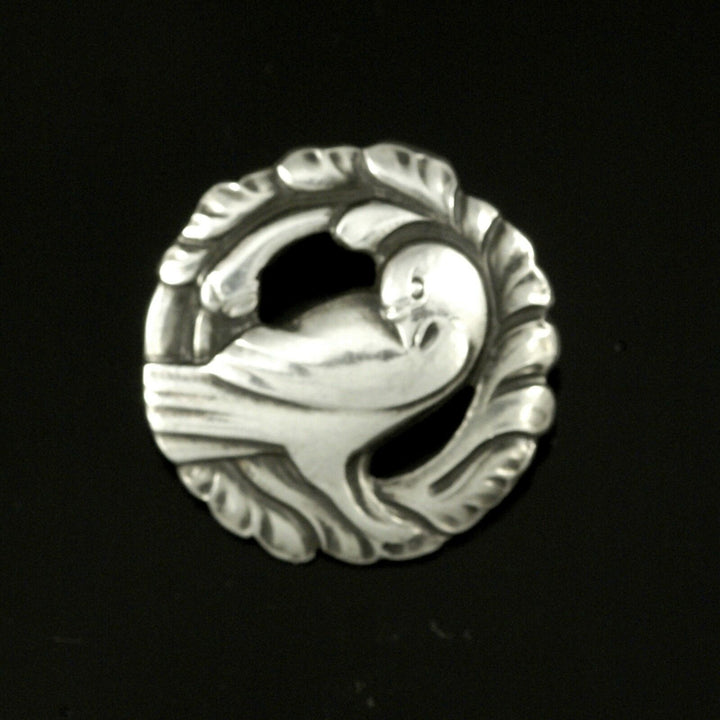 Georg Jensen. Sterling Silver Dove Brooch #191.