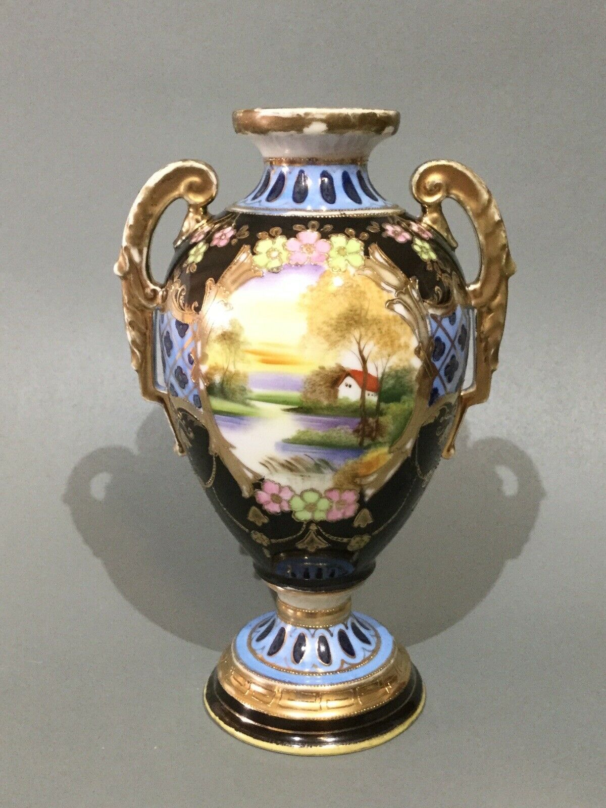 オールドノリタケ 花瓶 – アンティークテーブルウェア/ベルモントル