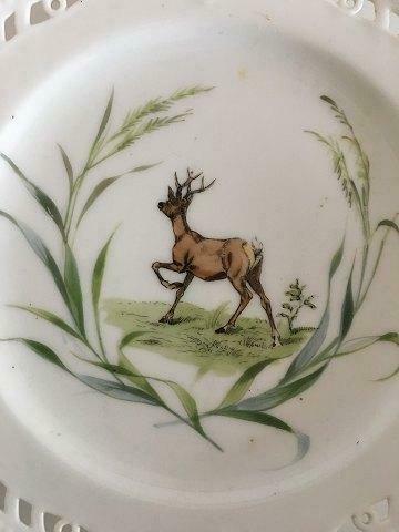 Royal Copenhagen Flora Danica Plate No 3584 Antique from 1860-1880