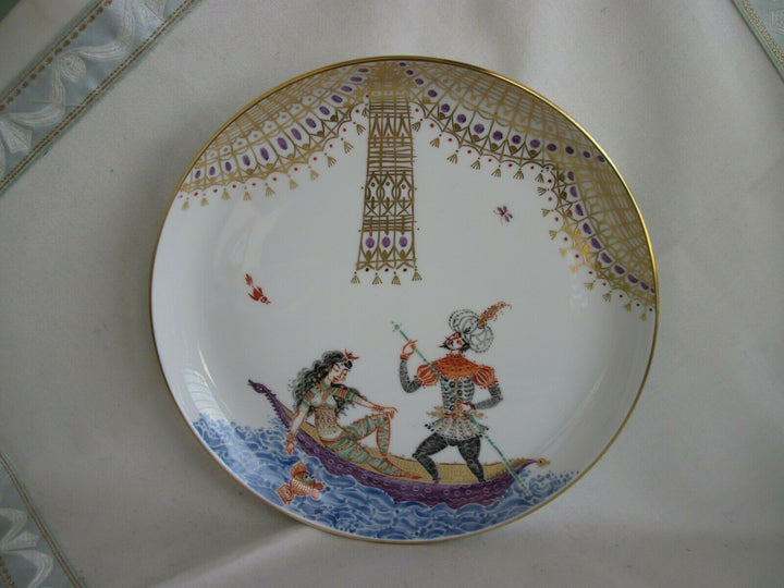 Schöner Meissen Wand-Teller in Dekor 1001 Nacht