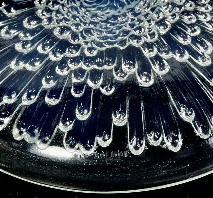 Boite Tokyo Chrysanthème Opalescence René Lalique Opalescent Box Jar R.Lalique