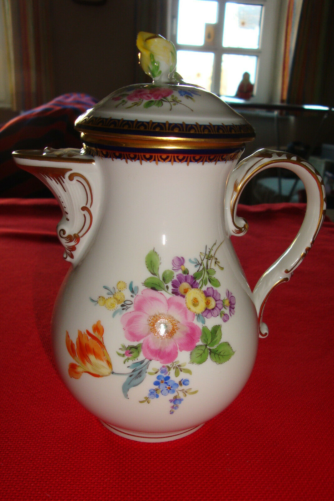 Original MEISSEN: Mokka-Kännchen A-Kante 1. Wahl. Prachtstück !!!