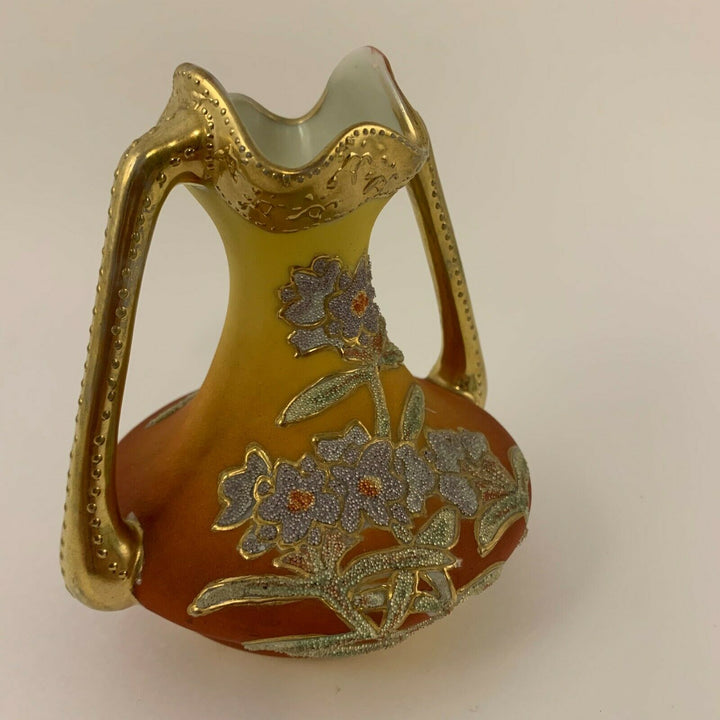 オールドノリタケ　コラレン　花瓶　1909年