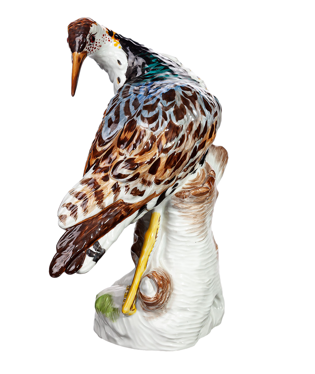マイセン人形　シギ　動物　一級品モデル　77186　1989年　高さ20.5cm