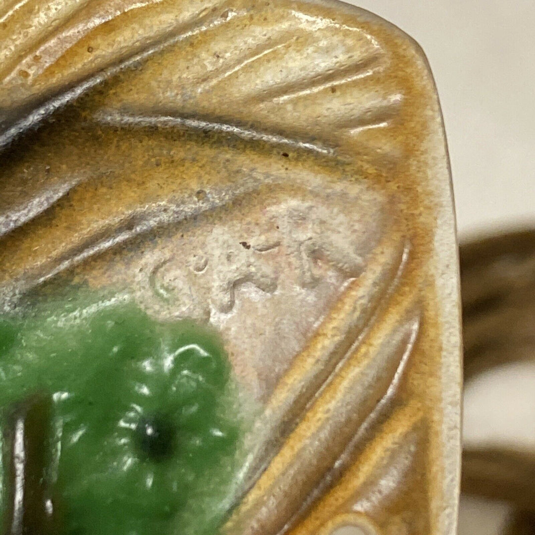 アルジールソー 　ペンダント　松ぼっくり　パート・ド・ヴェール