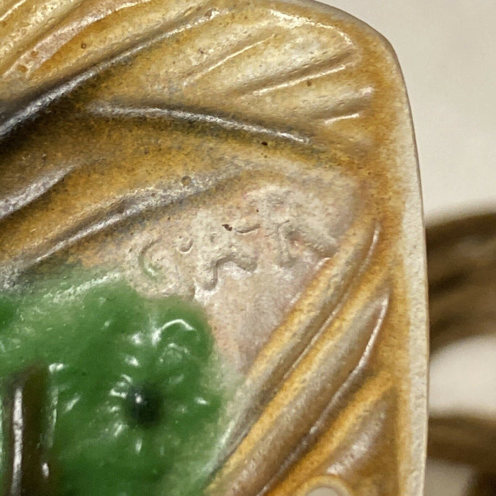 アルジールソー 　ペンダント　松ぼっくり　パート・ド・ヴェール