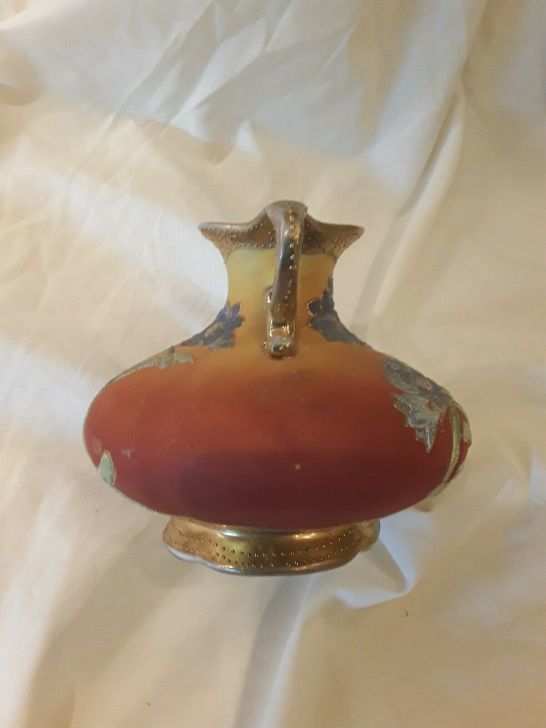 オールドノリタケ　コラレン　花瓶　1909年