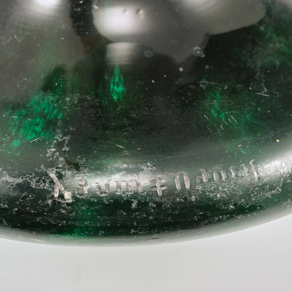 Daum Nancy Glass Vase With Silver Inclusions 1925-30