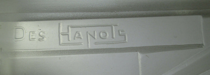 PAIR OF FRENCH ART DECO SCONCES 1925 - SIGNED: DES HANOTS