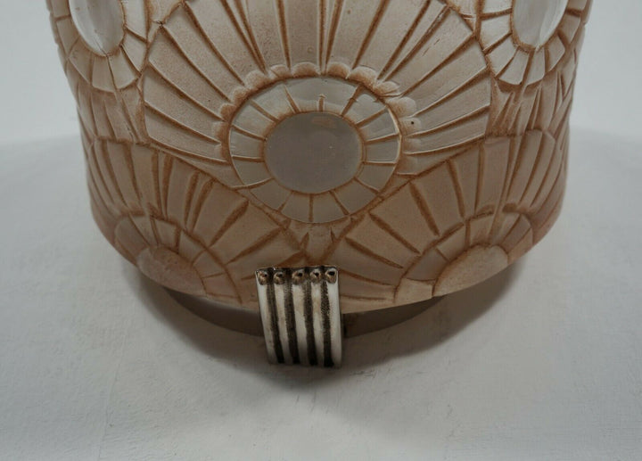 SIMONET FRERES : a pair exceptional French 1930 art deco wall sconces ... France