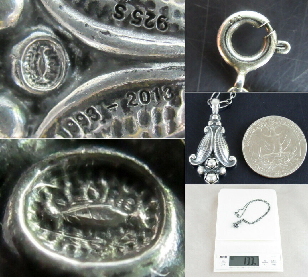 ジョージジェンセン(Georg Jensen)　シルバーペンダント　2013年