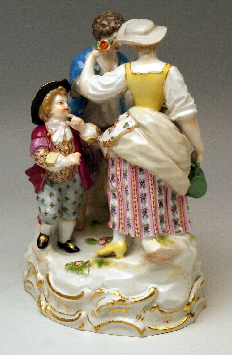 マイセン人形(MEISSEN)「庭師の男女」