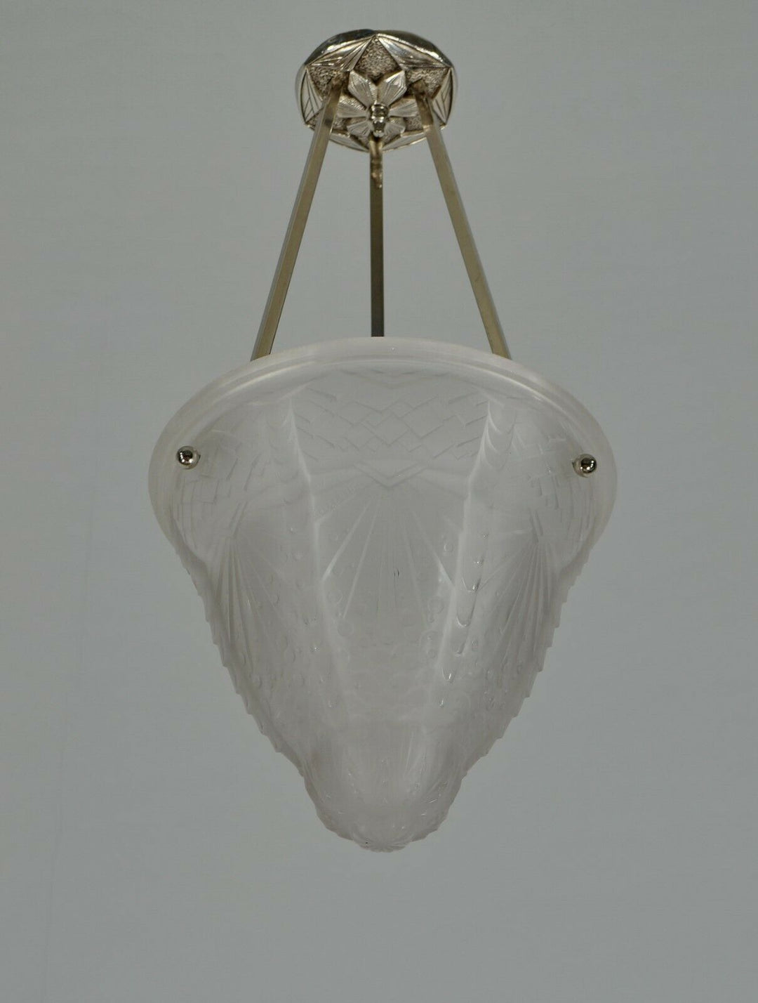 ミューラー兄弟　作：1930フランスアールデコ調シャンデリアランプ