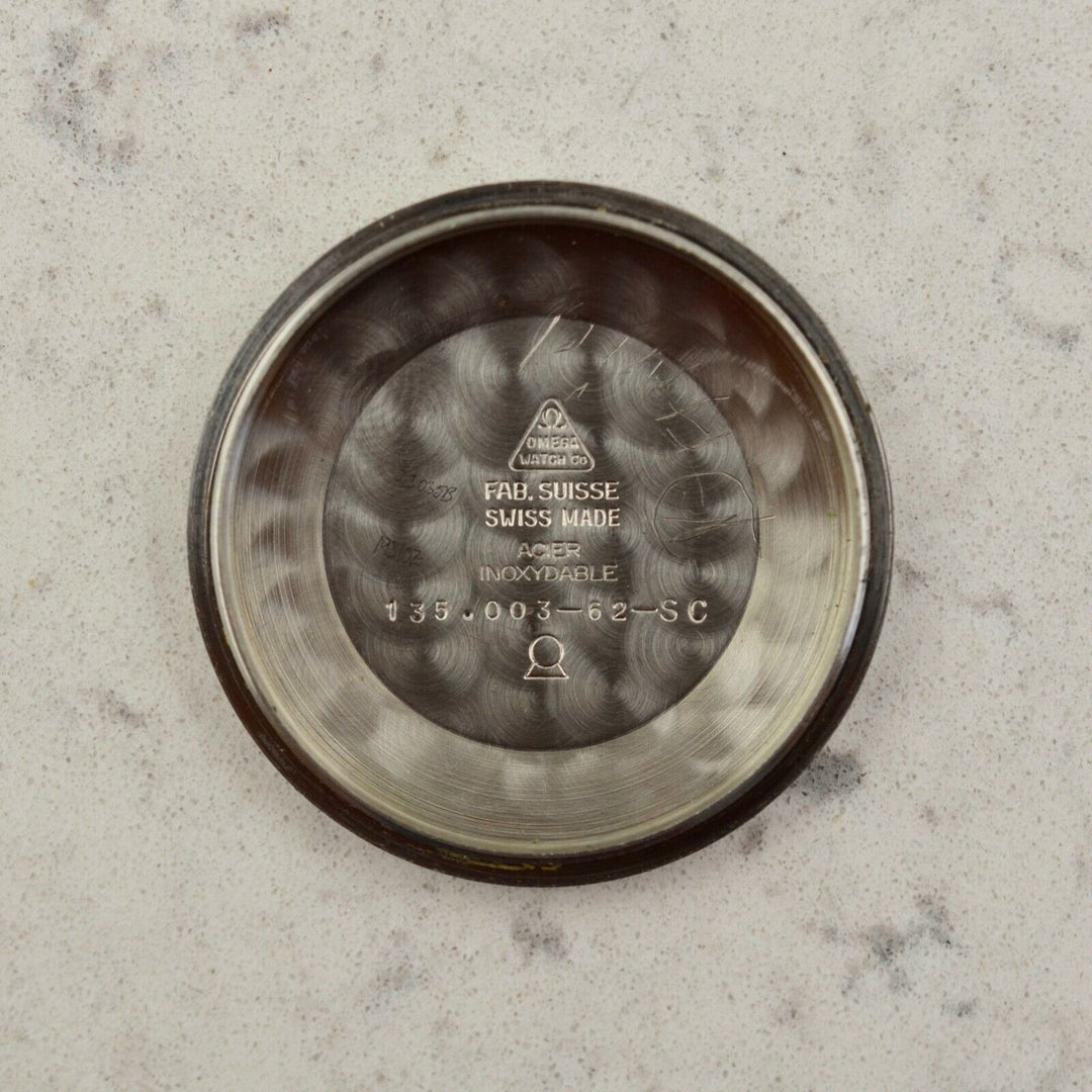 C.1962　ヴィンテージオメガ　機械式(手巻き）　シーマスター　腕時計　CAL.Ω286　型番135.003-62SC　スチール製