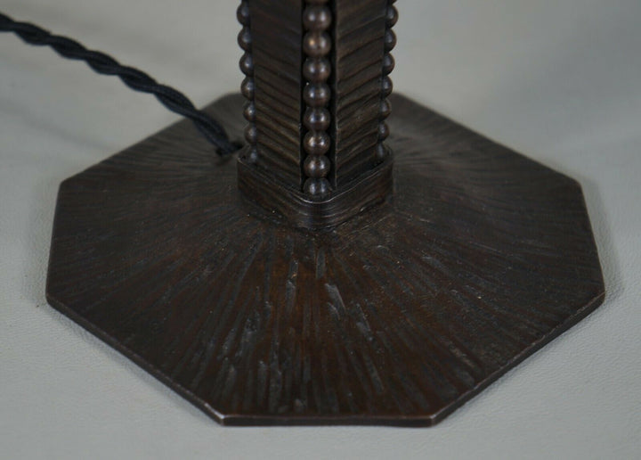 アールデコランプ　フランス製　1925年　1930年　錬鉄製