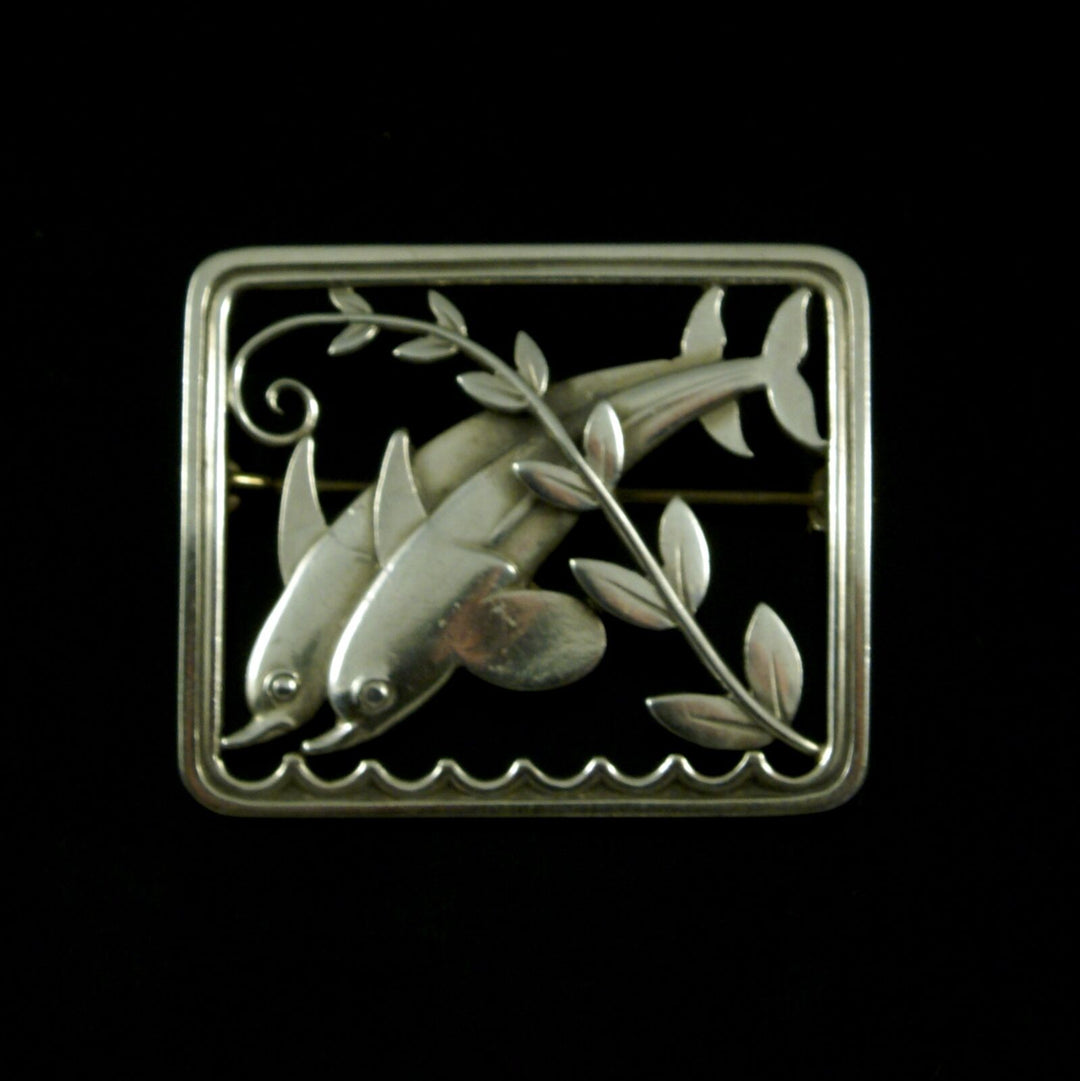 Georg Jensen Sterling Silver Brooch #251- Arno Malinowski