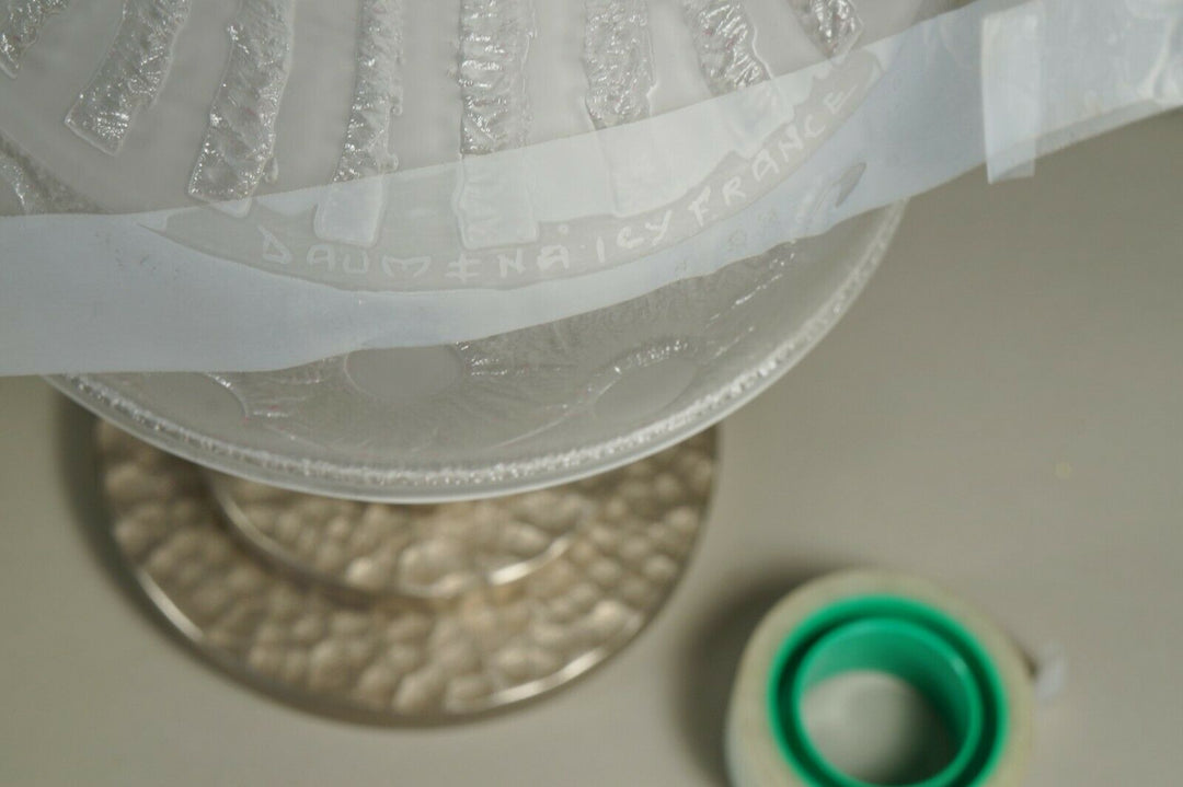 H.FOURNET & DAUM : French 1930 art deco lamp ............................ France