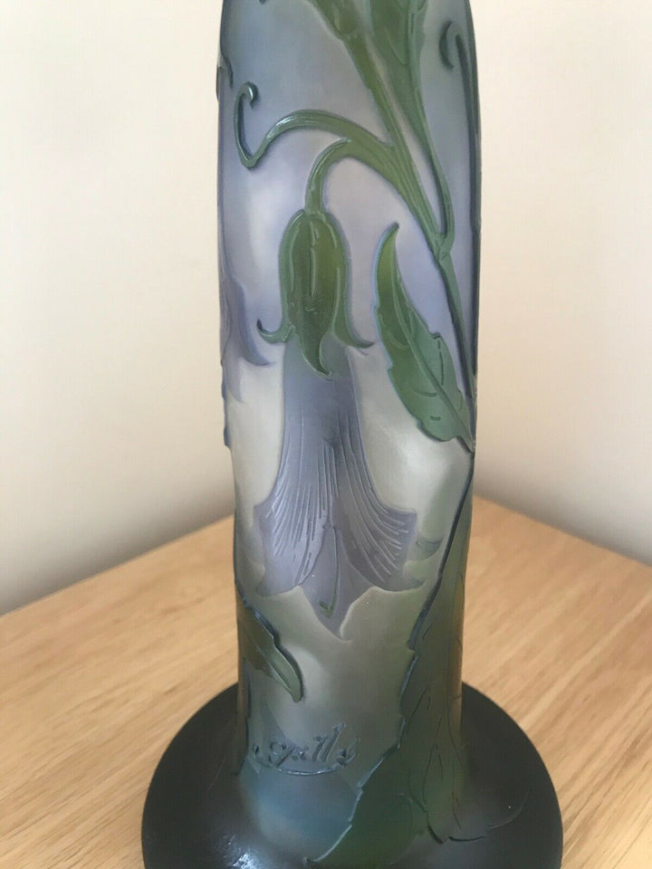 ガレ(GALLE)　花瓶　19世紀後半