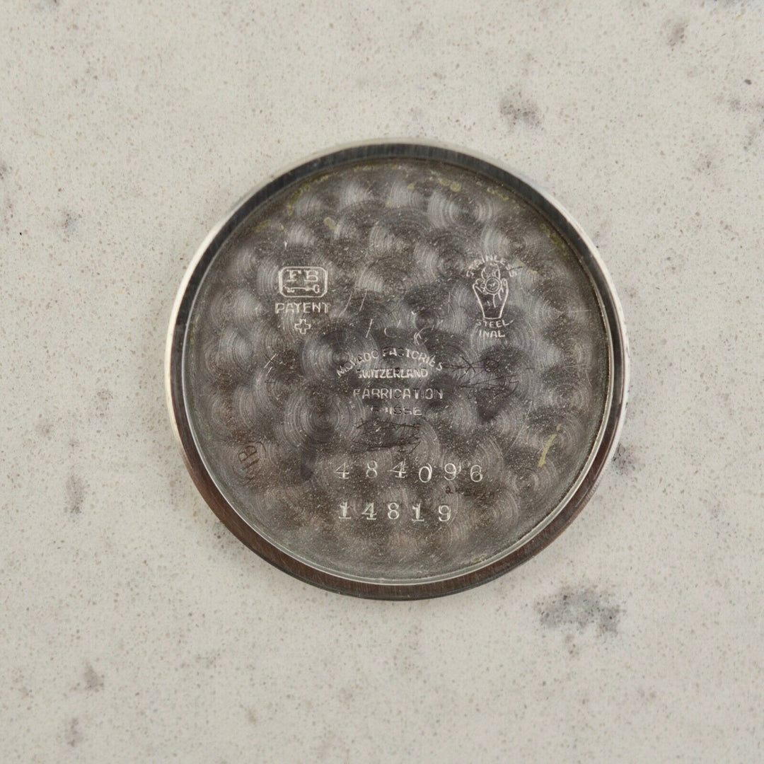 1940年　モバードヴィンテージ カレンドグラフ　トリプルカレンダーウォッチ(参考番号：14819) スチール製