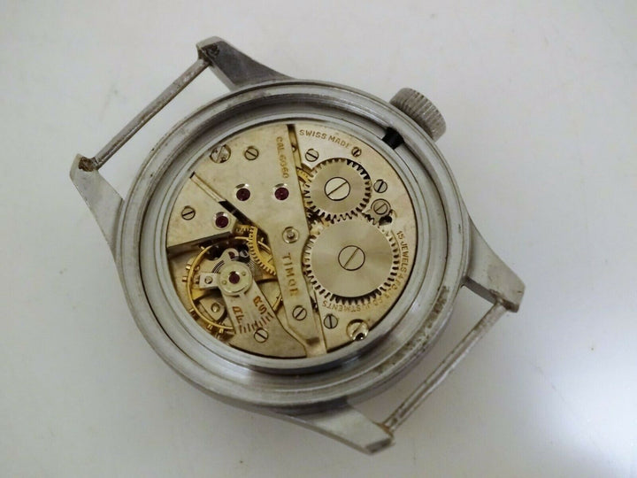 VINTAGE MILITARY TIMOR DIRTY DOZEN - WWII - cal 6060 - circa 1943 - 36mm