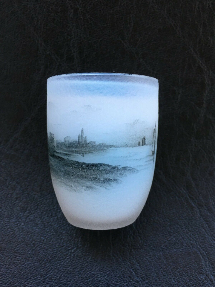 ドーム　ナンシー　金彩　リキュールグラス 1個　イニシャル付 ドームナンシー金彩リキュールグラス 1個イニシャル付