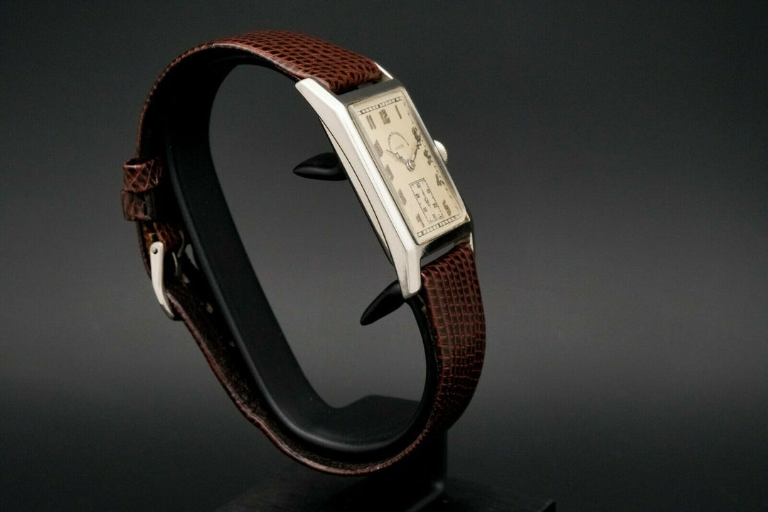 Vintage 18k White Gold Vacheron Constantin Men's Manual Wind Wristwatch