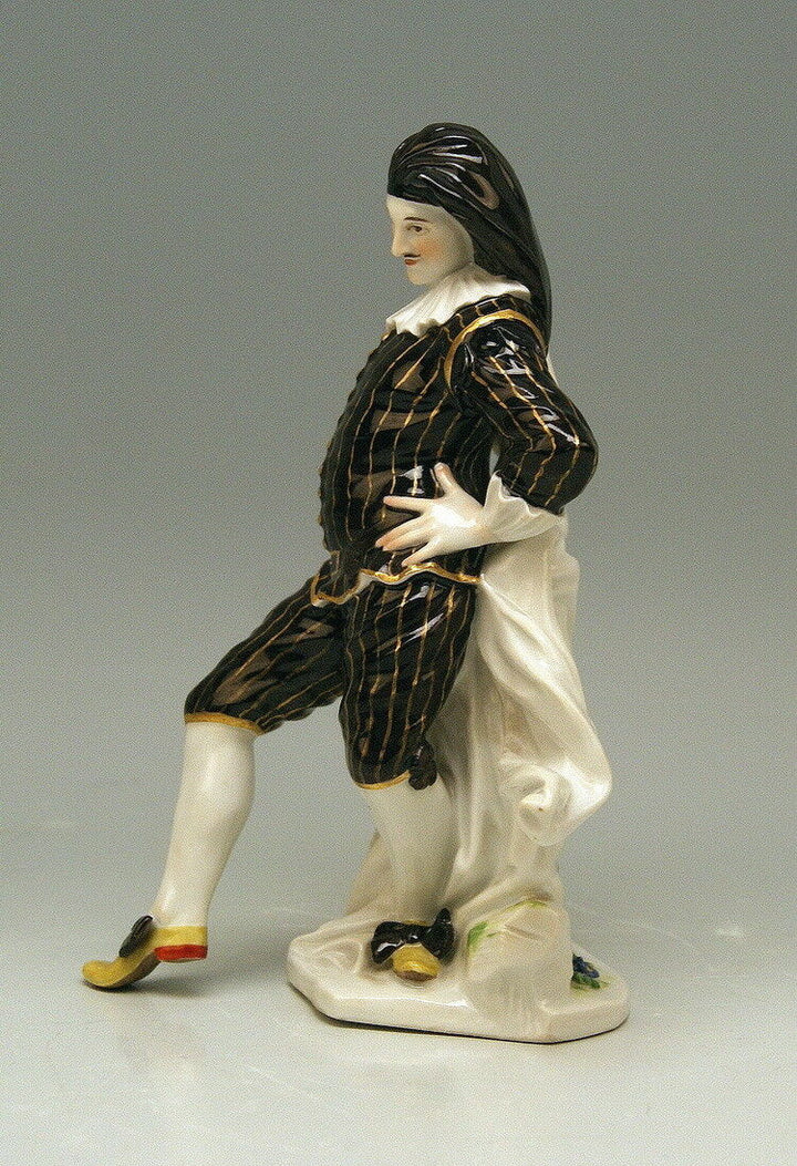 マイセン人形(MEISSEN)「喜劇役者メゼッティーノ」