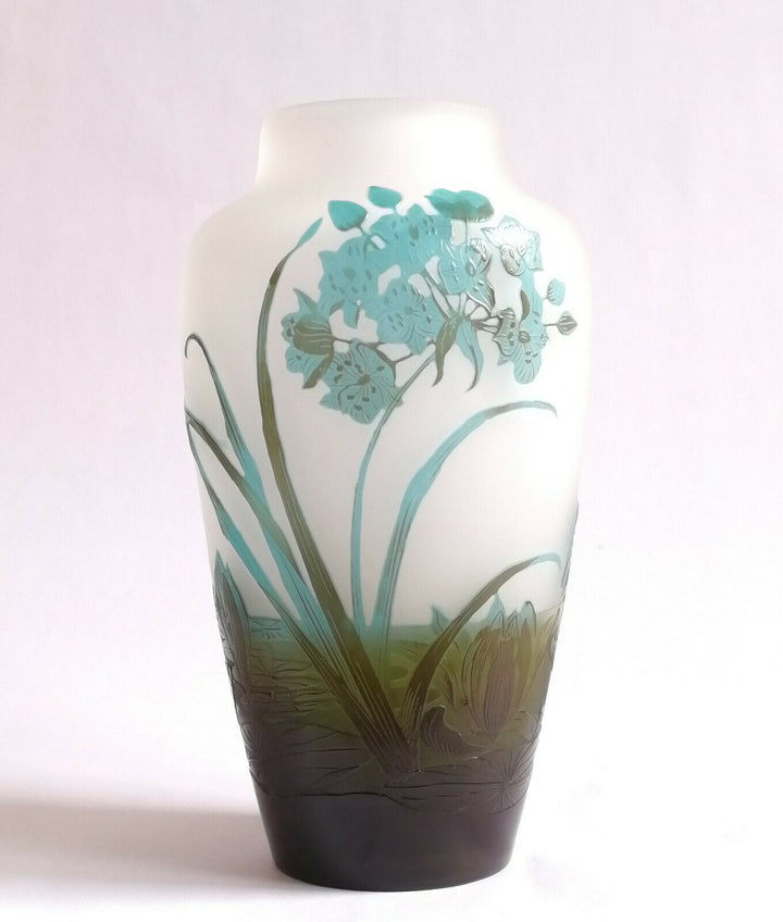 Authentique vase Gallé Art Nouveau