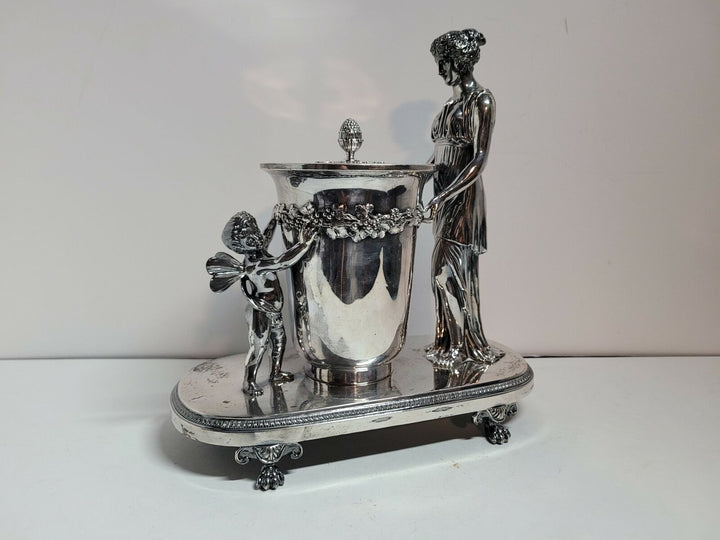 オディオ　パリ　シルバー　マスタードジャー