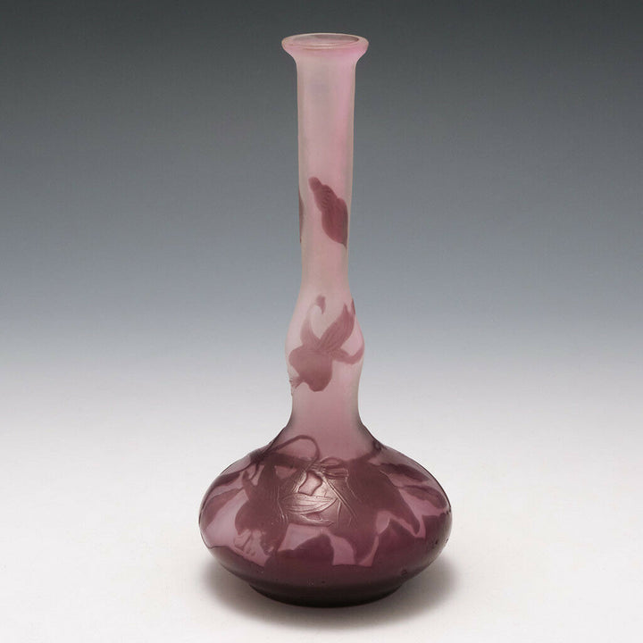 An Elegant Galle Solifleur Vase c1910
