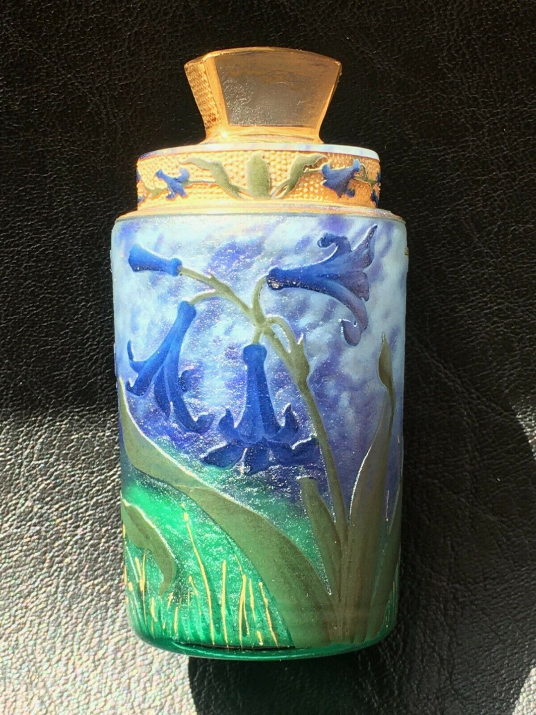 ドーム兄弟(DAUM NANCY)　ミニチュアール　ヒヤシンス　香水瓶