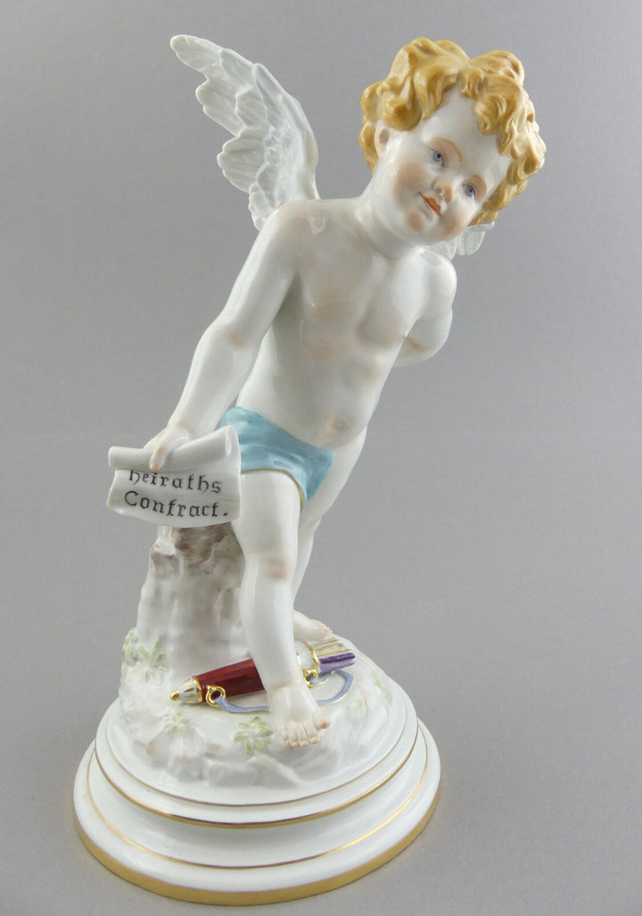 große Figur Amor Heiratskontrak